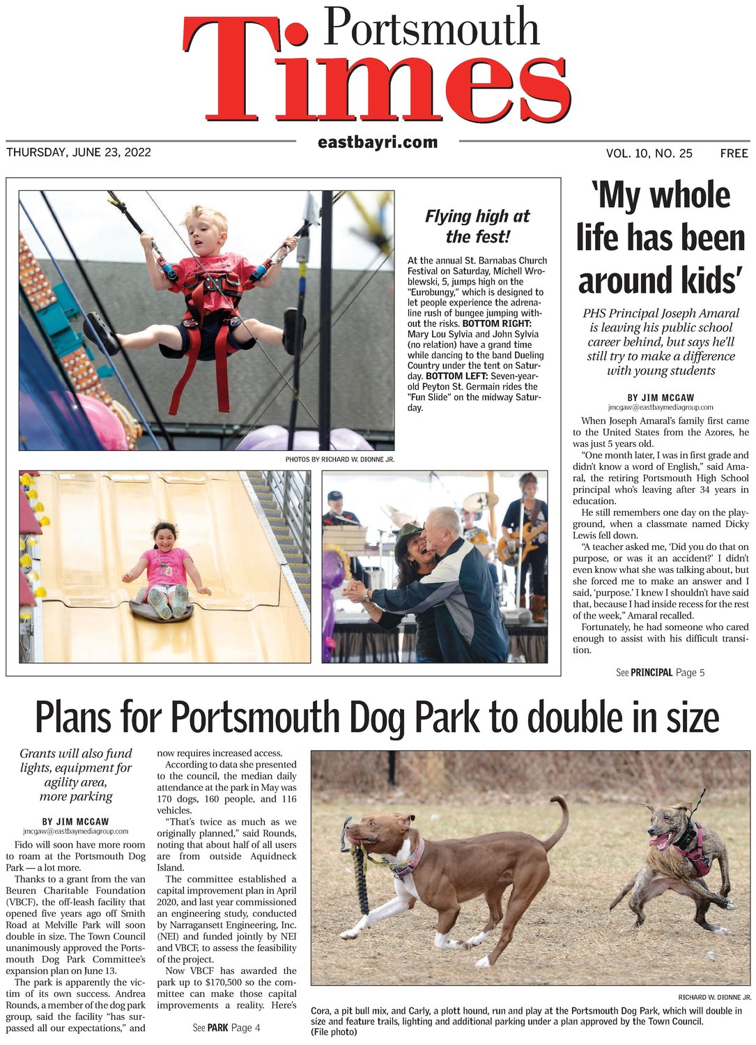 Portsmouth Times Thursday June 23 2022 EastBayRI News 